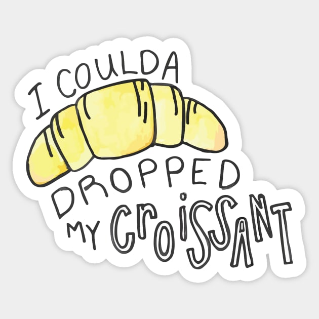 Croissant Vine Vine Quotes Sticker TeePublic